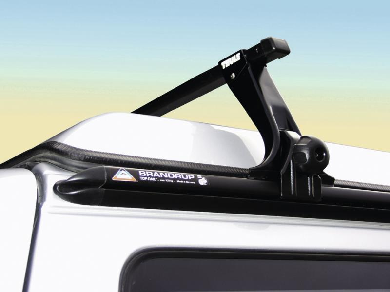 Brandrup Okap Top Rail pro VW Zakončovací Spoiler pro VW-T4 pravý 32 x 25 x 4.5