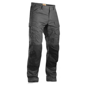Fjällräven Kalhoty Barents Pro - Dark Grey/Black Velikost: C50