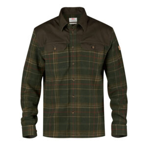 Fjällräven Košile Granit Shirt - Green Velikost: XL