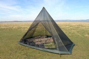 DD Hammocks Vnitřní stan / tropiko Tipi Superl Light Mesh Tent (4 osoby)