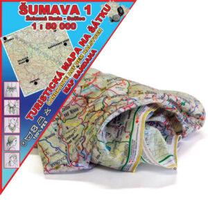 V-Smékalová Šumava 1 – mapa na šátku