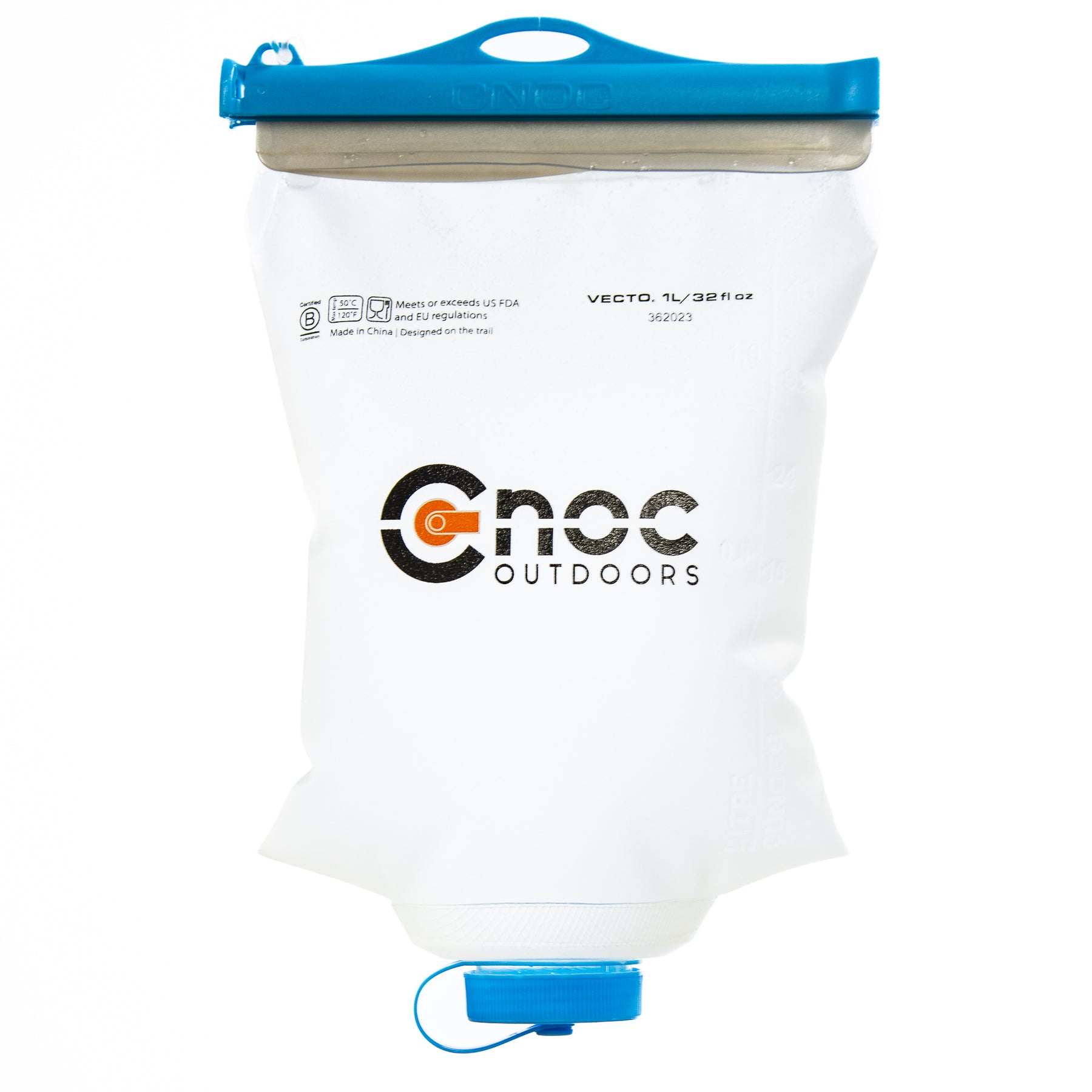 CNOC Outdoors Skládací láhev CNOC 42mm Vecto 1l Water Container - Blue