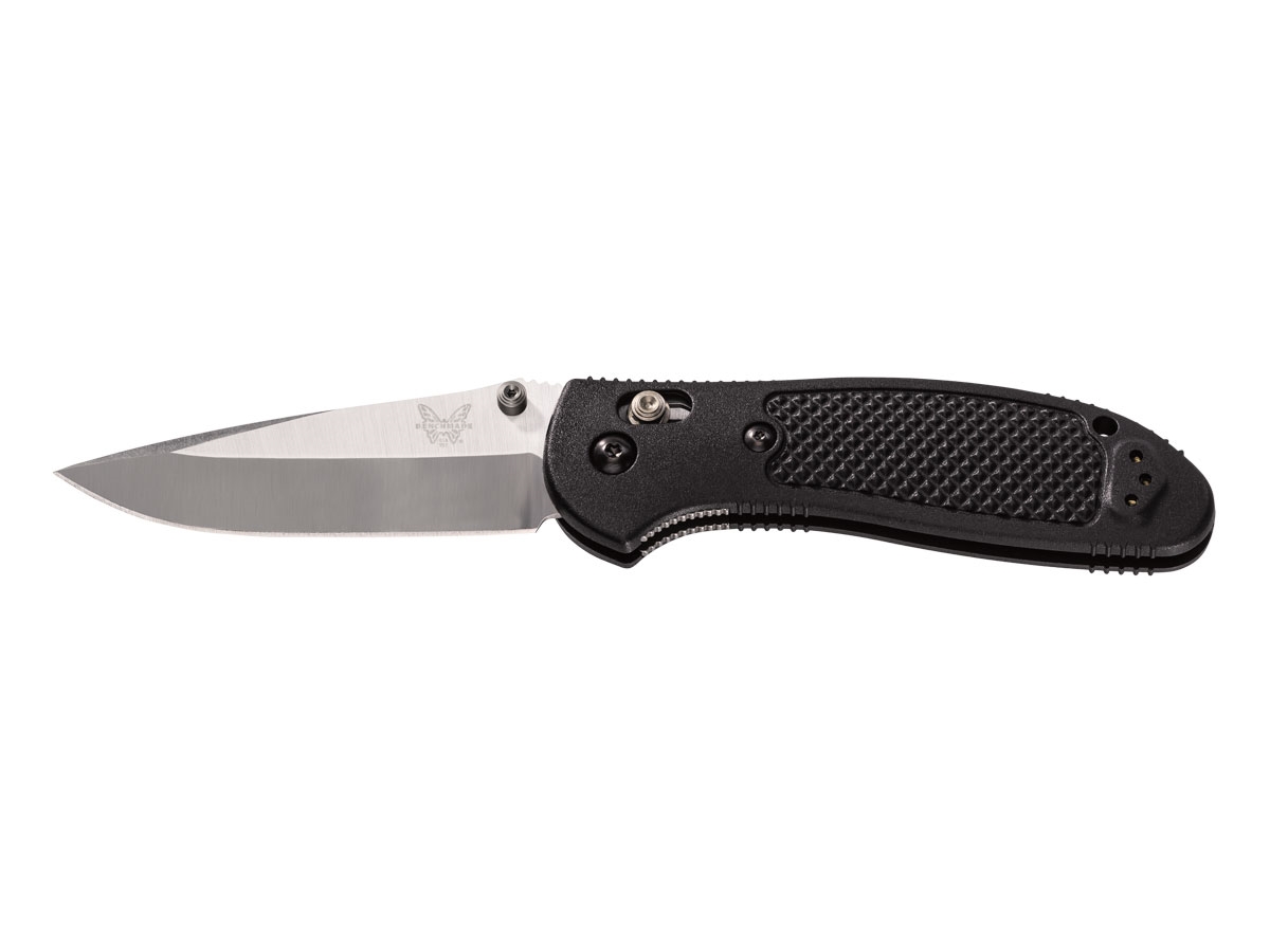 Benchmade GRIPTILIAN 551-S30V Drop Black Satin Blade