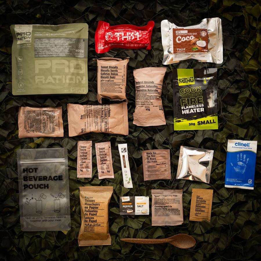 Adventure Menu MRE - Ultimate Tactical Ration Half Day - MENU II