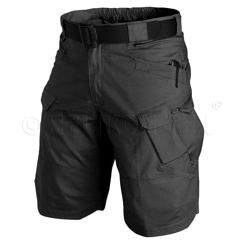 Helikon-Tex® Kraťasy Helikon URBAN TACTICAL Shorts rip-stop ČERNÉ Velikost: S