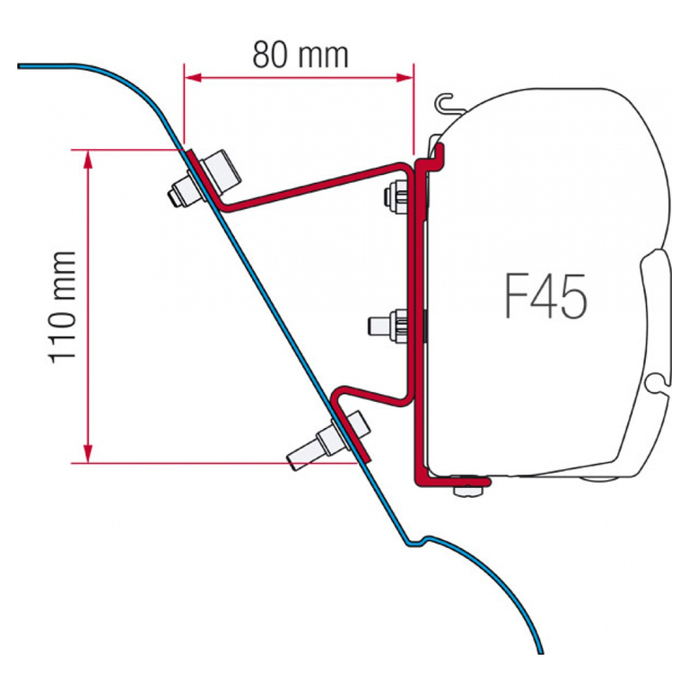 Kit pro markýzu Fiamma F45 Sprinter