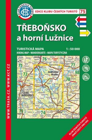 Trasa - KČT Turistická mapa - Třeboňsko