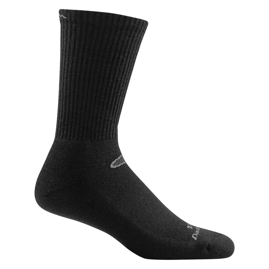 Darn Tough Ponožky merino T3001 Micro Crew Lightweight Tactical Sock - černé Velikost: M