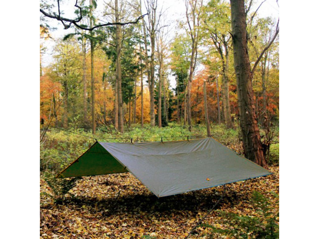 DD Hammocks Bivakovací celta / plachta Tarp 4x4m - COYOTE