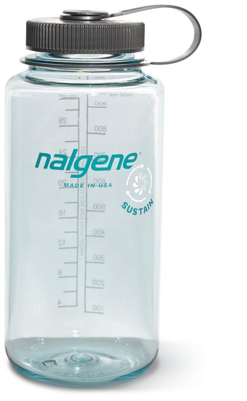 Nalgene Láhev Wide Mouth Sustain 1000ml - SEAFOAM - 50% recyklát