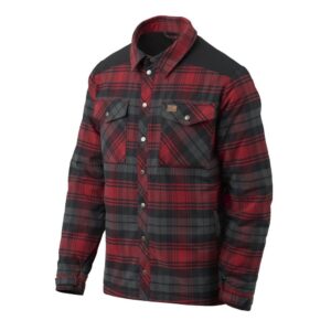 Helikon-Tex® Zateplená dřevorubecká košile Helikon-Tex Winter Warden Shirt - Slate Crimson Plaid Velikost: S