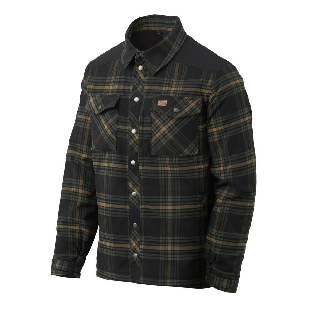 Helikon-Tex® Zateplená dřevorubecká košile Helikon-Tex Winter Warden Shirt - Plaid Slate Moorland Velikost: XL