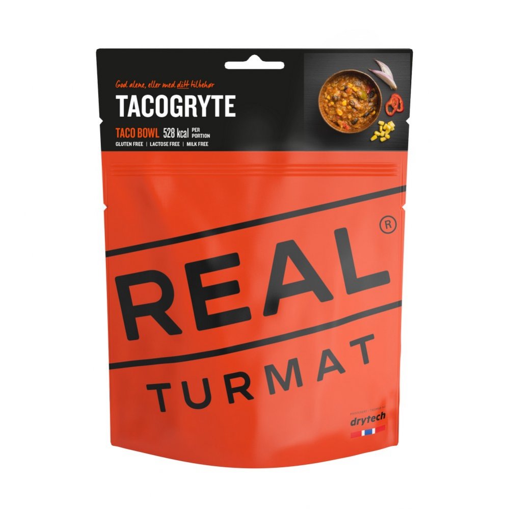 Real Turmat Dehydrované jídlo Taco Bowl - 500g