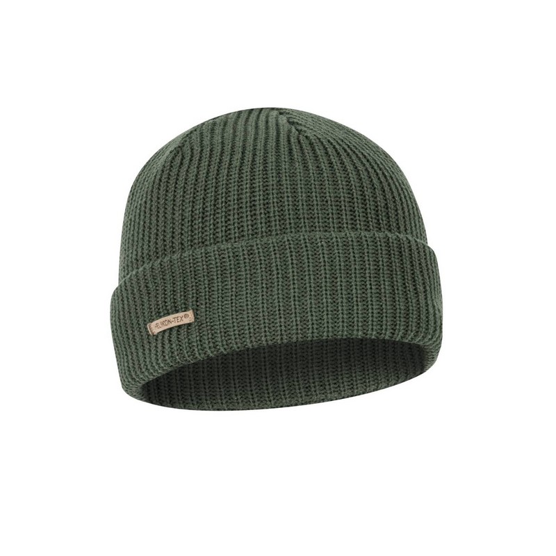 Helikon-Tex® Pletená Merino čepice HELIKON WANDERER Cap - Olive Green