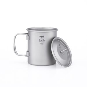 Keith Titanový hrnek s víčkem Mug 300 ml