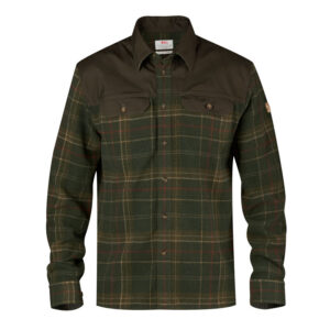 Fjällräven Košile Granit Shirt - Green Velikost: S