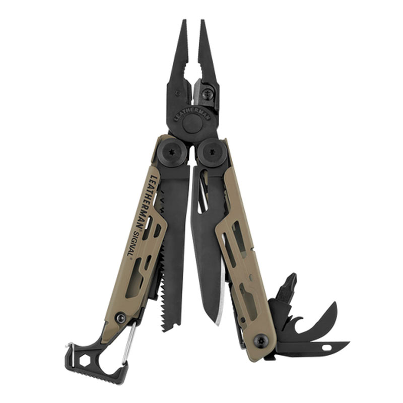 Leatherman SIGNAL Coyote Tan - nářaďový nůž