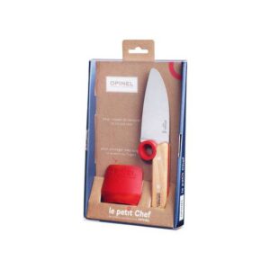 Opinel Dětský nůž + chránič prstů Le Petit Chef set