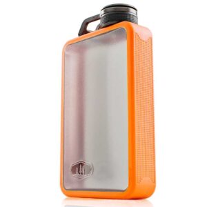 GSI Outdoors Butylka / placatka Boulder 10 Flask - Orange 296 ml