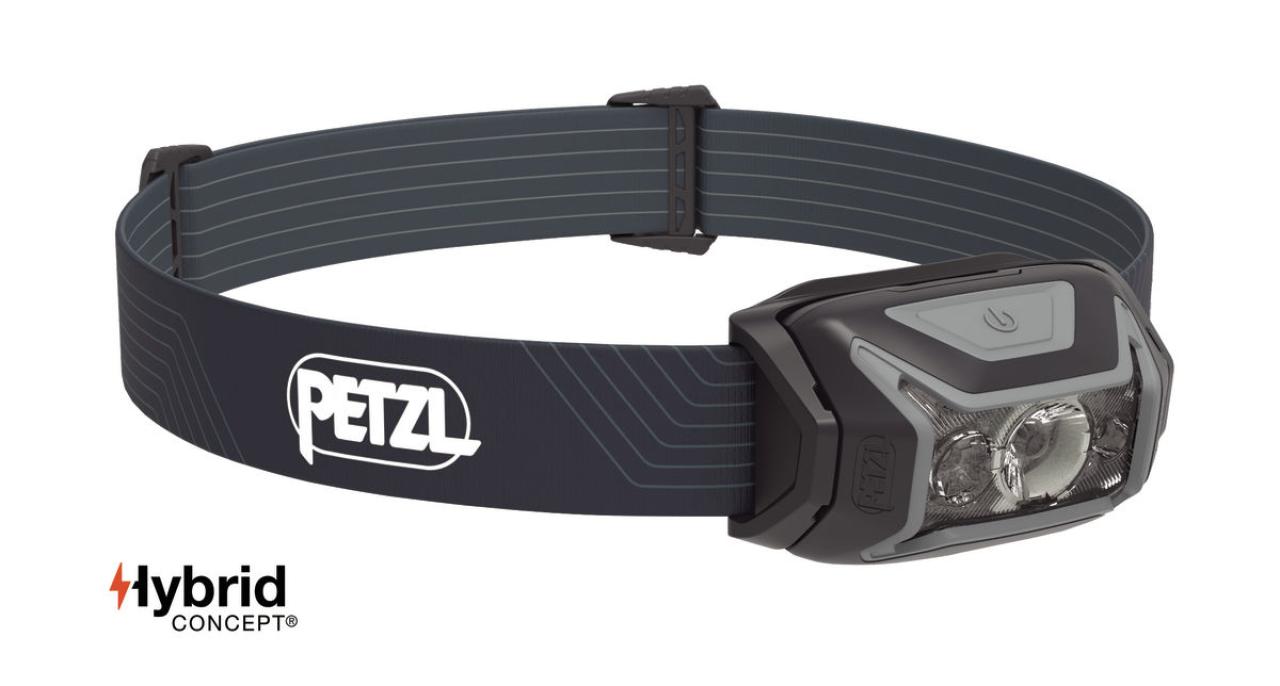 Petzl Čelovka ACTIK 2022 svítilna šedá