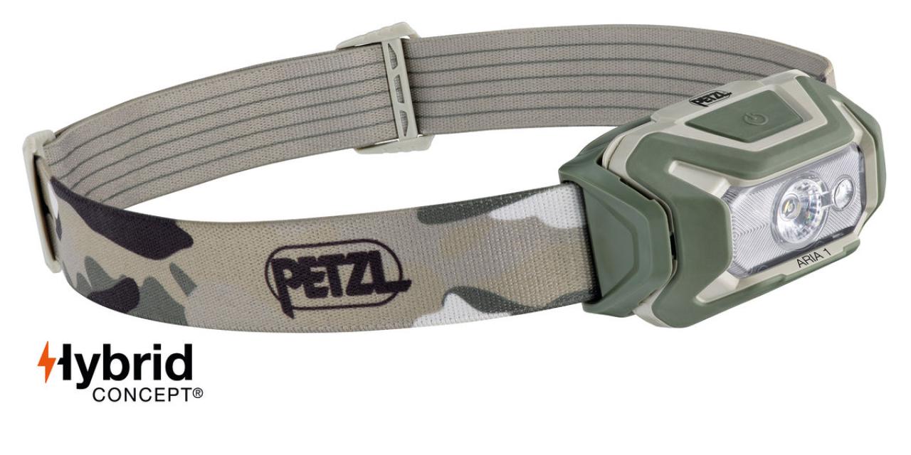 Petzl Aria 1 RGB camo - 350 lm