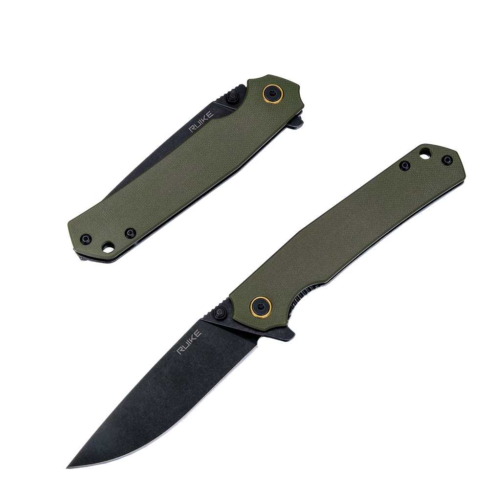 Ruike Nůž P801 Green / Black