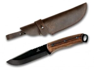 BeaverCraft Nůž Bushcraft Knife BSH4 Carbon Steel - Walnut