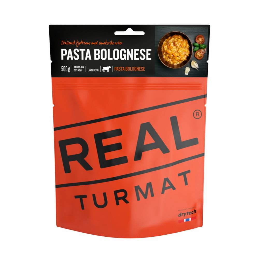 Real Turmat Dehydrované jídlo Pasta Bolognese - boloňské těstoviny - 500g