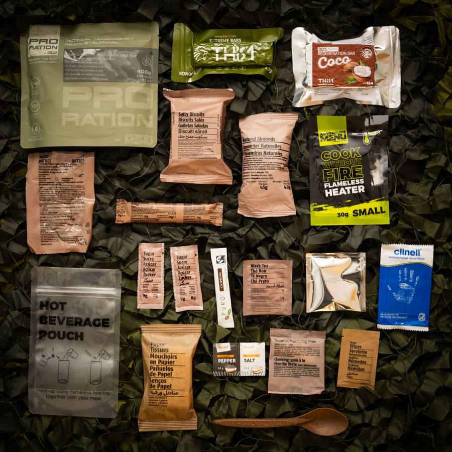 Adventure Menu MRE - Ultimate Tactical Ration Half Day - MENU III