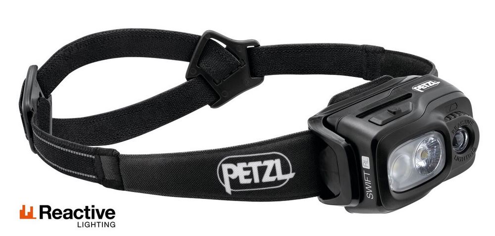 Petzl Čelovka SWIFT RL 2023 svítilna černá