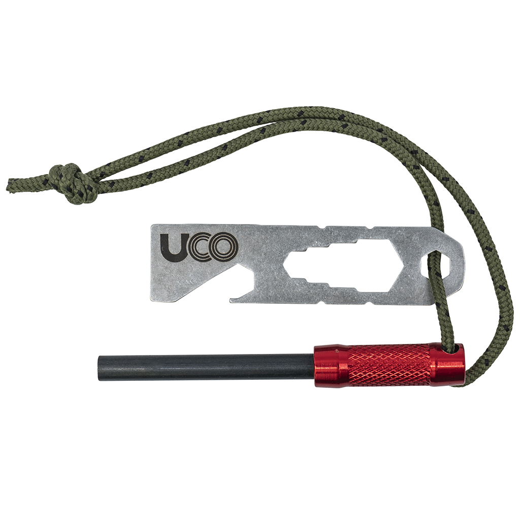 UCO Gear Křesadlo UCO Survival Fire - červené