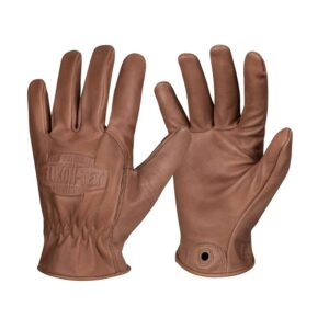 Helikon-Tex® Kožené rukavice HELIKON Lumber Gloves - Brown Velikost: M