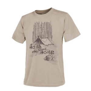 Helikon-Tex® Tričko Helikon T-Shirt (Home Sweet Home) - Khaki Velikost: XXL