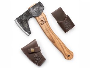 BeaverCraft Sekera Compact Long-Bearded Bushcraft Hatchet AX6 - 700 g