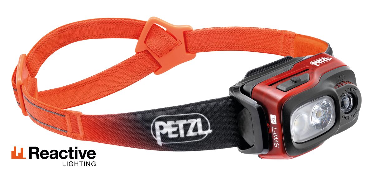 Petzl Čelovka SWIFT RL 2023 svítilna oranžová