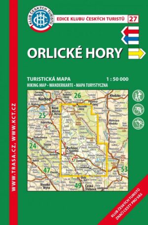 Trasa - KČT Turistická mapa - Orlické hory