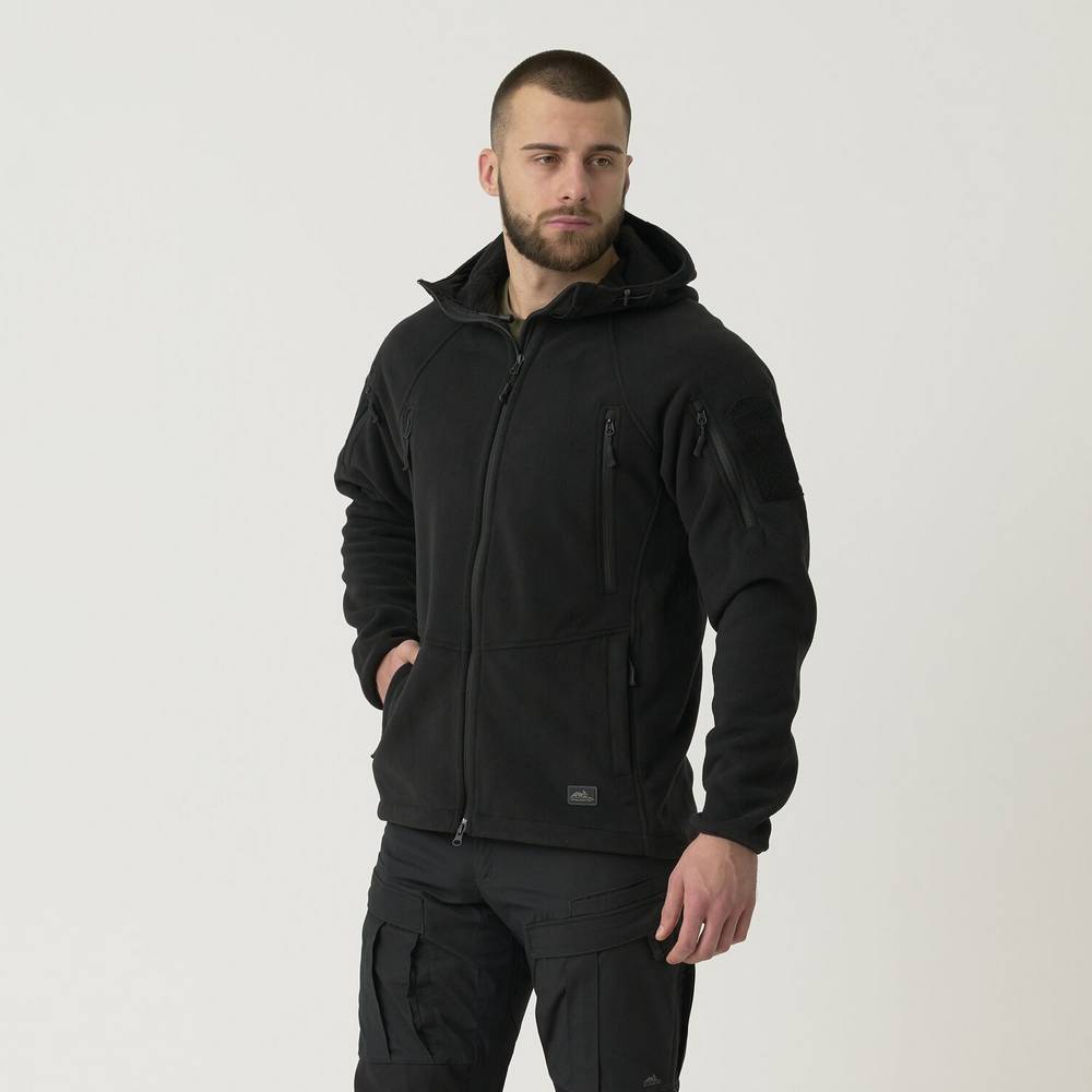 Helikon-Tex® Bunda HELIKON Patriot Jacket Mk 2 - Hybrid Fleece - Black Velikost: L