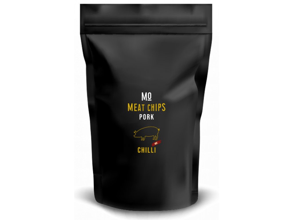 MO Jerky Sušené maso Meat chips pork chilli 100 g